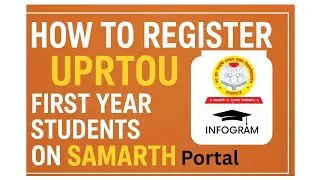 First year students SAMARTH PORTAL Registration Process 