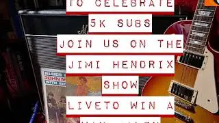 5000 subscribers !! we are doing a live Draw to win a Van Halen tee shirt .