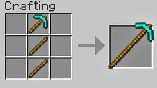 Minecraft UHC but you can craft an EXTRA LONG PICKAXE..?