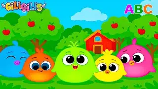 Colorful Giligilis in the Enchanted Forest🐥Learn Days of the Week, Colors | Fun Kids Songs