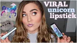 VIRAL Unicorn Tears Lipstick Tested | Is It Worth It?!