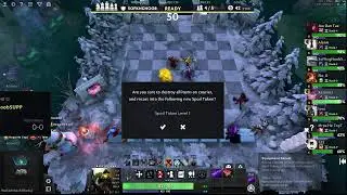 Lina Harpies into 4 Priests End Game - Rook lobby - Dota Auto Chess