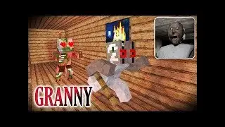 Monster School: GRANNY HORROR GAME CHALLENGE - Minecraft Animations