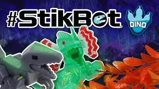NEW Stikbot Glow-In-The-Dark Dino | Zing