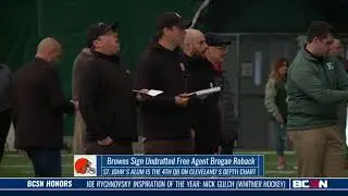 Browns Sign Undrafted Free Agent Brogan Roback