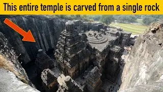 Kailasa Temple &ndash; Carved from a single block of stone!