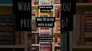 What POV do you prefer to read? #booktube #booktok #books #bookworld