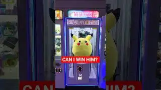 Giant Pikachu Locked In Arcade Game! #shorts