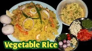 Vegetable Rice Recipe 🥦🥕 | Veg Biryani | Masala Veg Pulao rice recipe | मसाला पुलाव। | Veg बिरियानी