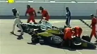 Chicago2004 Taylor Foyt Crash