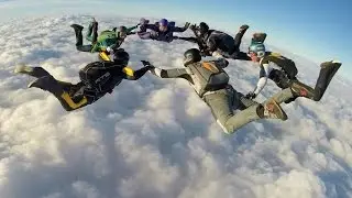Sibson Skydiving - 100th Jump - November 2014