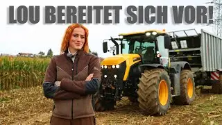 Lou startet in den Häcksel-Tag 🌽