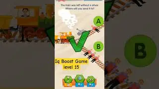 Iq Boost Game level 15 #gaming #gamedesign #boost #games  #iq #gameplay #gamelevel #androidgames