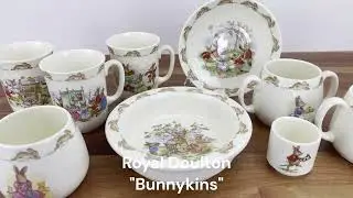 Royal Doulton Children's Bone China Bunnykins Set