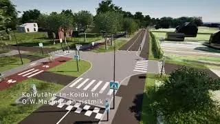 Tartu vallas Raadi alevis asuva Idaringtee, Kõrveküla-Tartu tee ja Koidutähe tn vahelise ala projekt