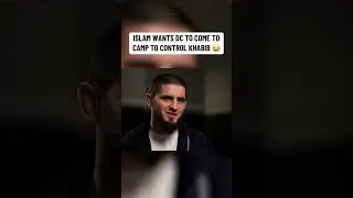 Islam wants DC to come to training camp 😂 #UFC311
