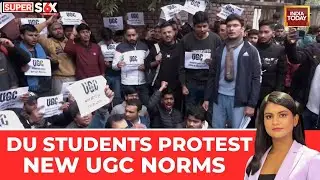 UGC Protests: Delhi University Students Protest Against New UGC Norms Over Discrimination Concerns