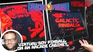 Virtual Boy Pinball on an Arcade Cabinet!