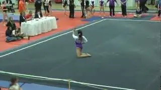 2013  MA State Championship Level 9 Floor Eleanor Almeida