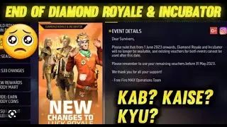 FREE FIRE DIAMOND ROYALE REMOVED || WHY DIAMOND ROYALE IS REMOVED ||