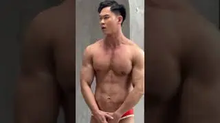 Hot thai boy #mensunderwear #muscle #swimwear #bulge #abs #gay #lgbt #lgbtq #fitness #gym #thong