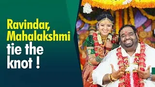 Producer Ravindar Chandrasekaran marries actress Mahalakshmi. See pics