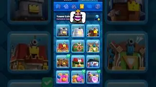 How To Get A Free Tower Skin In Clash Royale! (step-by-step Guide)【Clash Royale】#Shorts