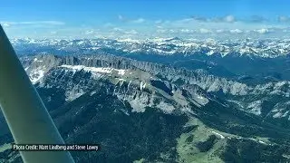 Aerial photos: Gibson Reservoir and Rocky Mountain Front