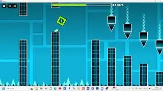 let´s play Geometry Dash ROBLOX (part 1)