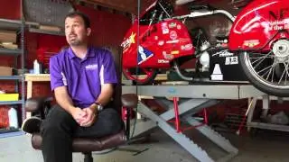 Dan Parker talks about racing at the Bonneville Salt Flats