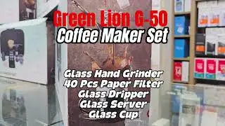 Green Lion G 50 Coffee Maker Set #najemstarcall #coffee #coffeemaker #g50 #espresso #coffeelover