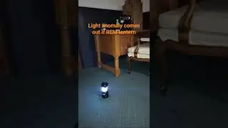 Light anomaly comes out of REM lantern Cary House Hotel Milton Room #spirits #ghosts #paranormal 👻