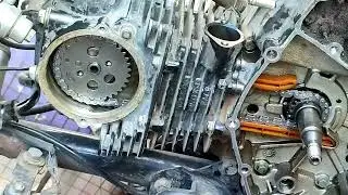 Star City Plus ki timing chain ki fitting | TVS Star City Plus Timing Chain setting