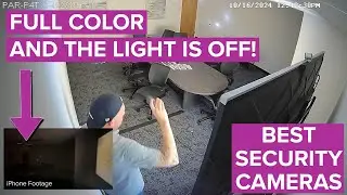 Full Color with Almost NO Light! InVid Illuminate Security Cameras!
