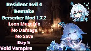 Resident Evil 4 Remake - Berserker (1.7.2) Leon Must Die [SEM SALVAR - NO DAMAGE] Day 5 (2026)