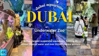 Masti Time with baby at Dubai Aquarium || Dubai Mall || #babyreaction #trending #cutiebabyofficial 