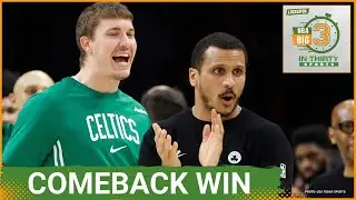Celtics Make COMEBACK In 4th Quarter To Beat The Heat | The Big 3 in 30 NBA