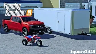 Купил трёхколёсный прицеп Honda за 900 долларов! | НОВЫЙ закрытый прицеп | Домовладелец | Пандусы...