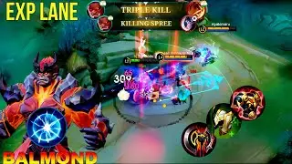 BALMOND NEW BEST FULL DAMAGE BUILD FOR EXP LANE 2025 ! 
