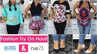 Fashion Try On Haul | Rue 21 & Ross