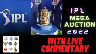 IPL 2022 Mega Auction live : Mega Auction Live Streaming - Telugu