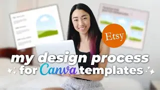 How I Get Design Ideas for the Canva Templates I Sell on Etsy 💻 9 tips for creating Etsy listings