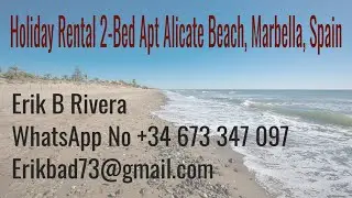 #Holiday Rental 2-Bed Apartment Alicate Beach, Marbella, Spain