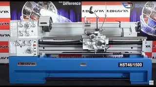 High Speed All Geared Lathe Machine (Model – HST46/1500) - Bhavya Machine Tools