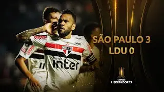 Gols | S&atilde;o Paulo 3 x 0 LDU | Fase de Grupos | Libertadores 2020