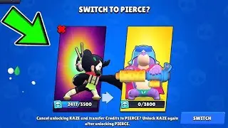 PIERCE 3800 CREDITS🎁😱 FOR NEW BRAWL PASS PLUS✌️ BRAWL STARS NEW UPDATE