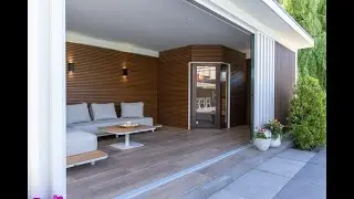 Maatwerk Overkapping door Verandi &ndash; Luxe Poolhouse met Sauna