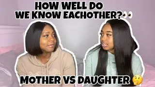 HOW WELL DO WE KNOW EACH OTHER ?? | FT. MY MOM