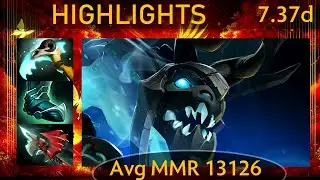 ✨ 7.37d Visage |K+A-D - 34 KP - 88%| Offlane Highlights - Dota 2 Top MMR