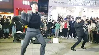 20230319 홍대 댄스팀 엔네임(Nname) (Yu Kagawa 카가와 유-효진-찬욱) 버스킹 10 - MOVE _ 태민 (TAEMIN)